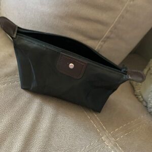 Small Black Nylon makeup  Bag